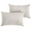 New Sunbrella 2023 Striped Sunbrella® Indoor/Outdoor Lumbar Throw Pillow