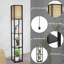 Lampe sur pied en rotin Boho