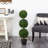 Boxwood Triple Ball Topiary Tree-1920586322