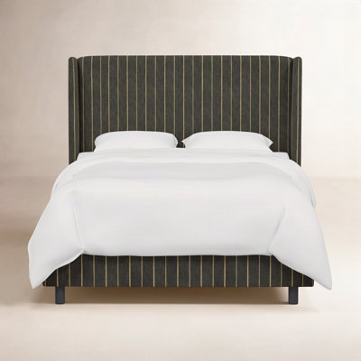 Tilly Upholstered Wingback Bed