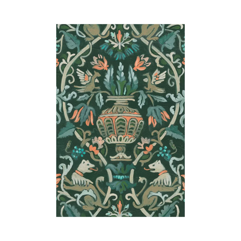 Verdant Tapestry I by June Erica Vess - Wrapped Canvas Print, 66.04 cm H x 45.72 cm W