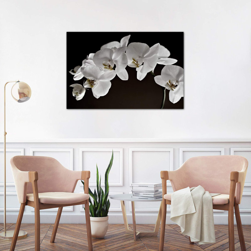 Orchids - Wrapped Canvas Painting, 101.6 cm H x 66.04 cm W x 1.91 cm D