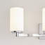 Éclairage pour salle de bain à intensité variable 3 lumières Hettinger-22370529