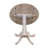 Extendable Round Solid Wood Dining Table-1311146273
