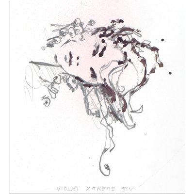 Vernis à ongles Robert Robinson Series: Violet Extreme 53V par Robert Robinson - peinture sur toile tendue