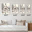Horloge murale en métal Farmhouse Barn Gray VII-73853971