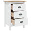 46cm W Solid Wood Bedside Table-1102440061