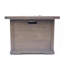 Motif de patio extérieur en bois H 24 po x l 32 po à combustion au gaz, 40 000 BTU