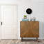 2 Door Wood Accent Cabinet Storage Cabinet with Adjustable Shelf
