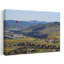 Hot Air Balloon Flying In A Valley Park City Utah USA by Scott M. Tansey - Wrapped Canvas Print-995920554
