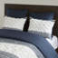 Cotton Comforter For King/ King. Navy Decoration Chenille Tufting. . 2 Shams. Solid Reverse. Machine Washable. Beautiful Bedding 3 Piece King . With Print And Fill. Matching Collection-120953542-120953546