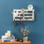 Deschamp Wall  4 Hook Wood Organiser with Key Hooks-549531471