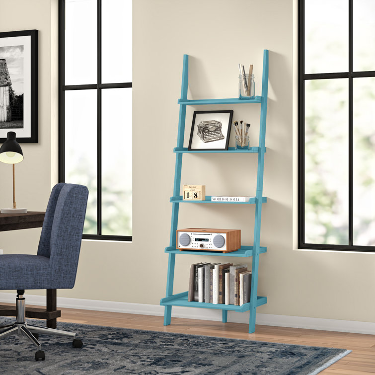 Corwen 72.75" H x 25" W Ladder Bookcase