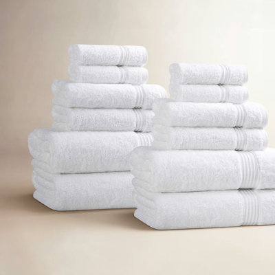 Guadlupe 12-Piece Egyptian Cotton Towel Set