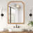 Ancalin Solid Wood Arched Wall Mirror-1877692492-1878162617