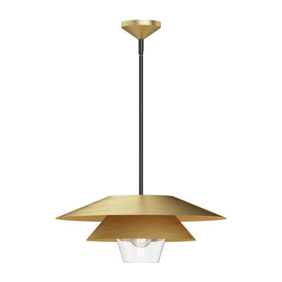 Davant Single Light Steel Pendant