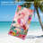 Pink Bird Beach Towel Oversized Lightweight Bath Towels Pool Swim Beach Essentials for Women 60" x 78"