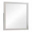 Miroir pour commode à détails de grain