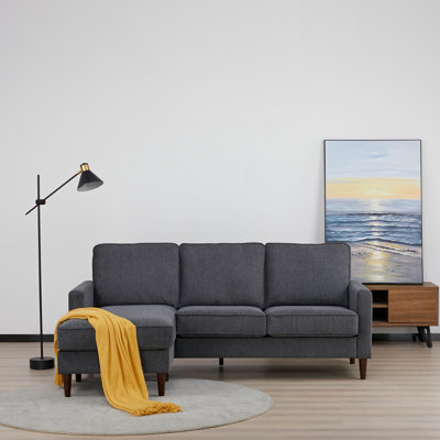 Anna-Leigh 81.5" Wide Reversible Sofa & Chaise