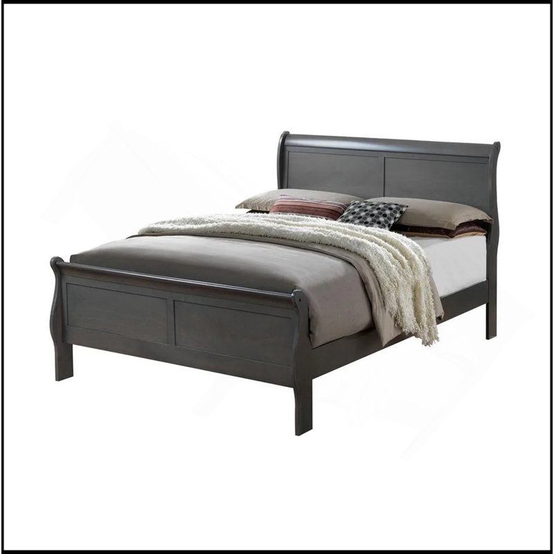 Lit-bateau classique et contemporain Louis Phillipe, Lit simple