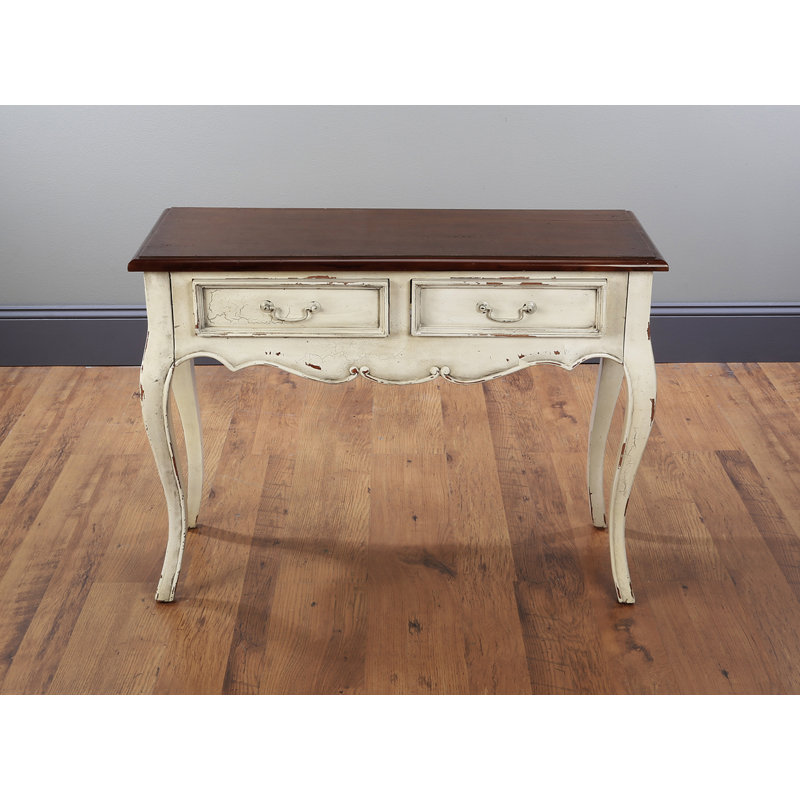 Quarterman 39'' Solid Wood Console Table