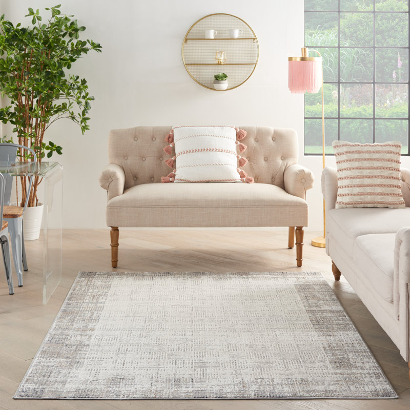 Adriao Geometric Indoor Rug, Rectangle 6' x 9'