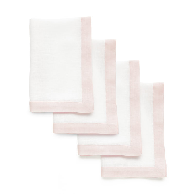 20 inch Polyester Cloth Napkins Blush (Pack of 10)