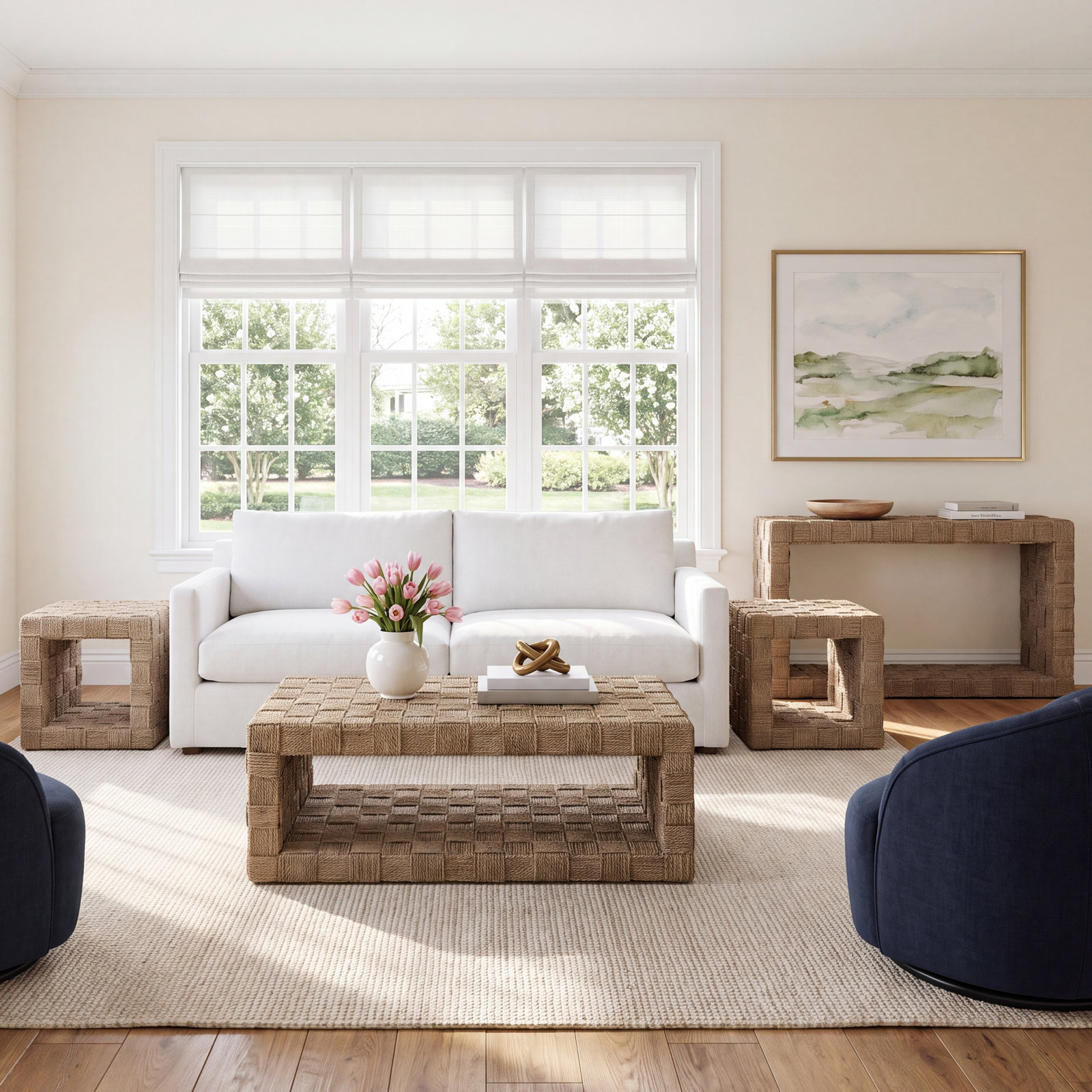 Burren 4-Piece Living Room Table Set