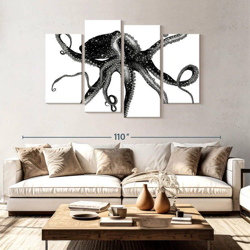 Brampt Cosmic Octopus, 54" H x 84" W