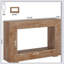 Canapé d'entrée moderne, console en bois-1077710476