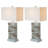Raffa 28" Gray/Light Brown Coastal Fish Table Lamp