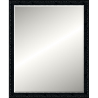 Glossy Black Gallery Mirror
