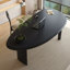 Bureau en bois massif noir Freeform-991844459