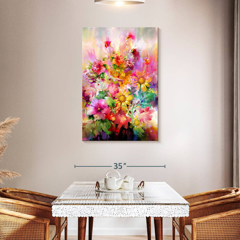 Harnek Flowers, 45" H x 30" W