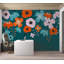 Adhésif mural pelez et collez - abstrait bleu-471053026