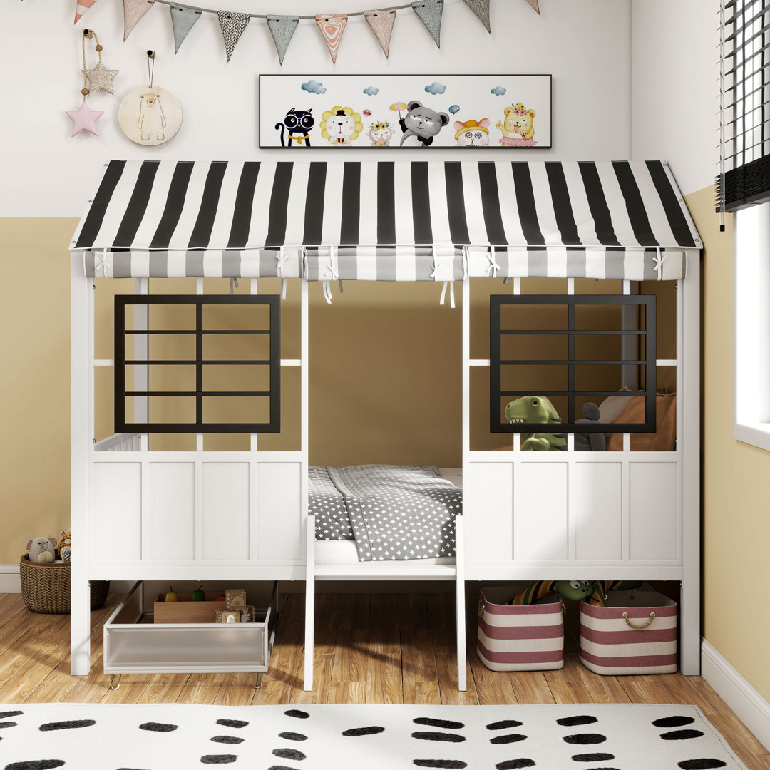 Forest Metal Twin Loft Bed Harper Orchard Bed Frame 