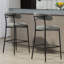 26'' Counter height Teddy fabric bar stools-115824179