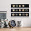 3-Piece Challenge Coin Collectors Display Case