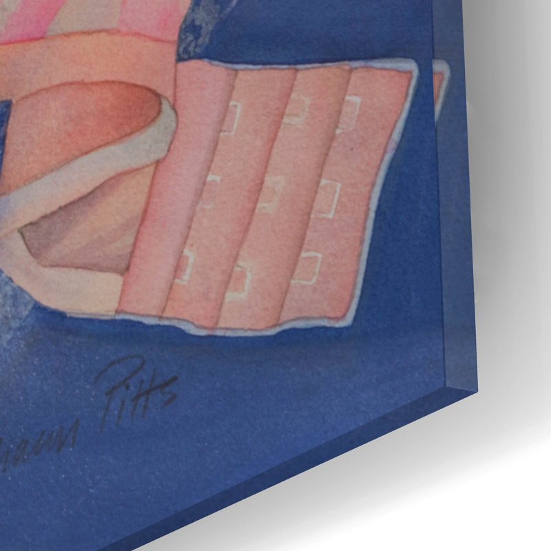 «French Lace 2» par Sharon Pitts, H 12 po x l 16 po x P 0,13 po