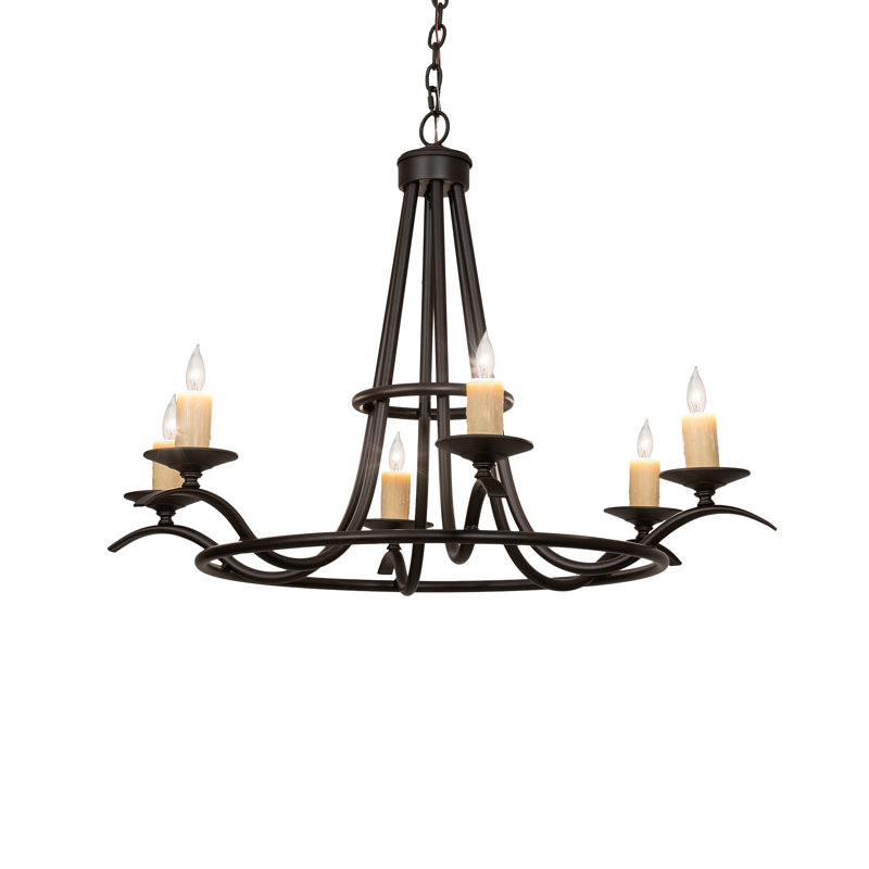 Mullikin 6 - Light Chandelier