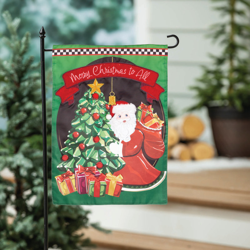 Drapeau de jardin Jingle Bell