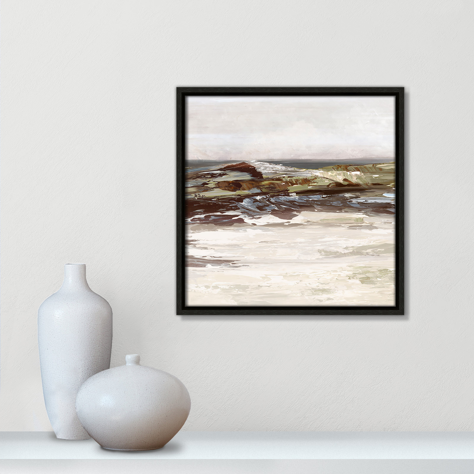 Stoney Peak Print by , Espresso, 13.5" H x 13.5" W