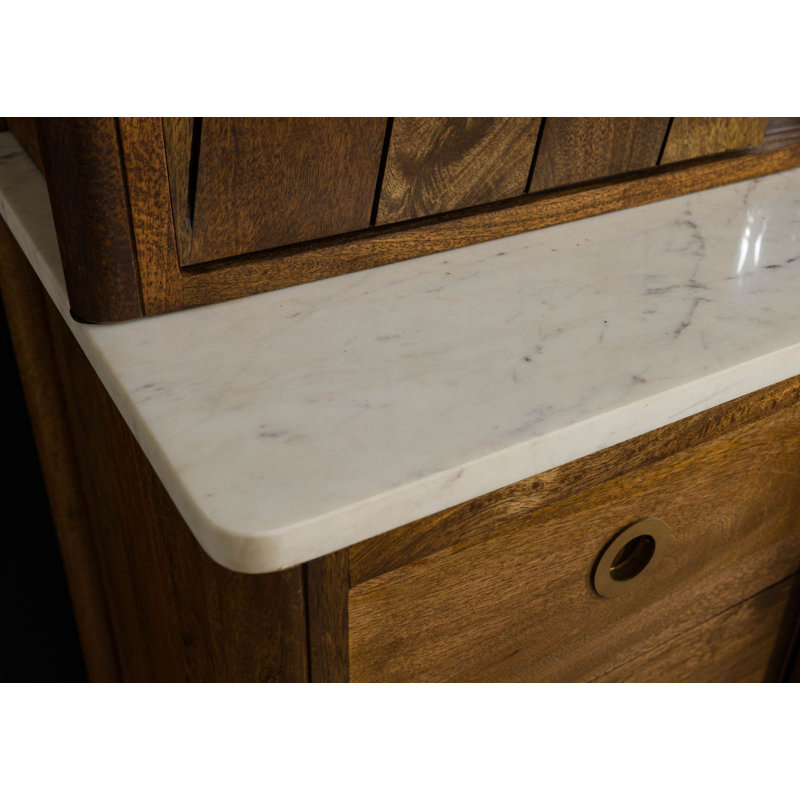 LOS ANGELES Display Cabinet, Brewing/Natural