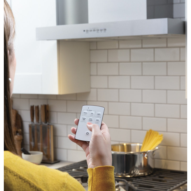 30” 350 CFM Convertible Wall Mount Range Hood with Bluetooth