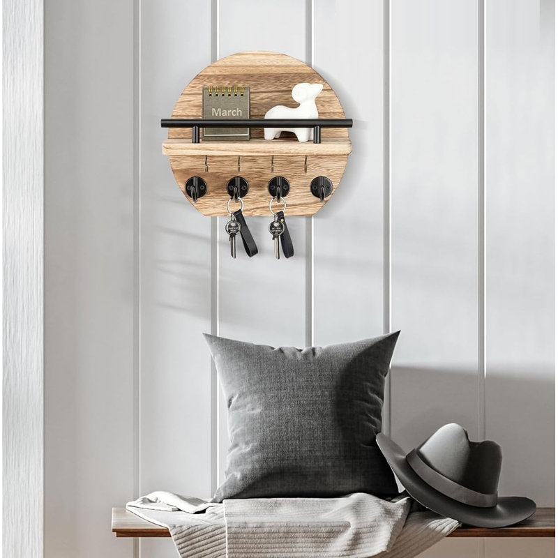 Coat Rack, Natural/Black