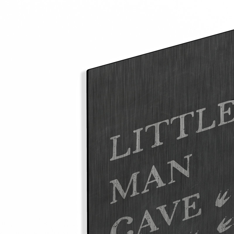 «Little Man Cave» par Imparfect Dust, H 12 po x l 12 po