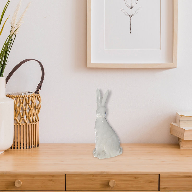 Lapin décoratif en céramique