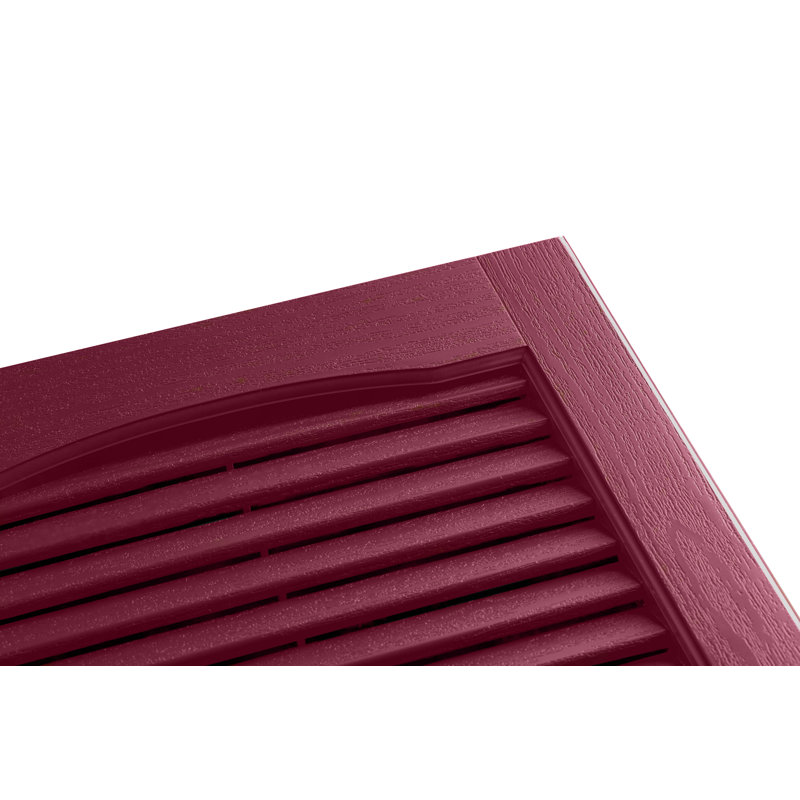 Volet cathédrale à persiennes standard, Baie, 55 po, 14.5"