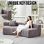 Canapé modulaire courbé Chenille-1124770244-1133457855