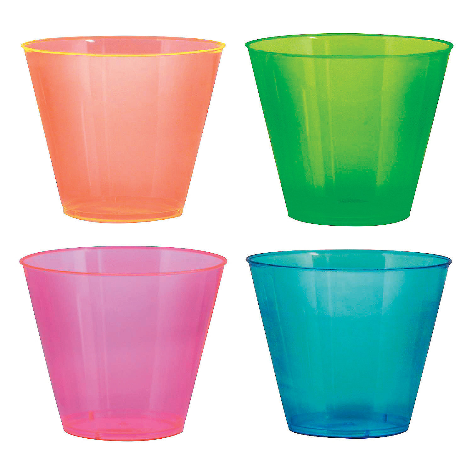 Oriental Trading Company Disposable Plastic Cups for 12 Guests